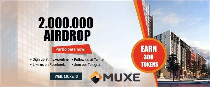 MUXE Tokens Earn 300 by joining Round 1 of the MUXE Airdrop / MUXE Airdrop succeeding $MUXE #MUXE with over 5000 participants.